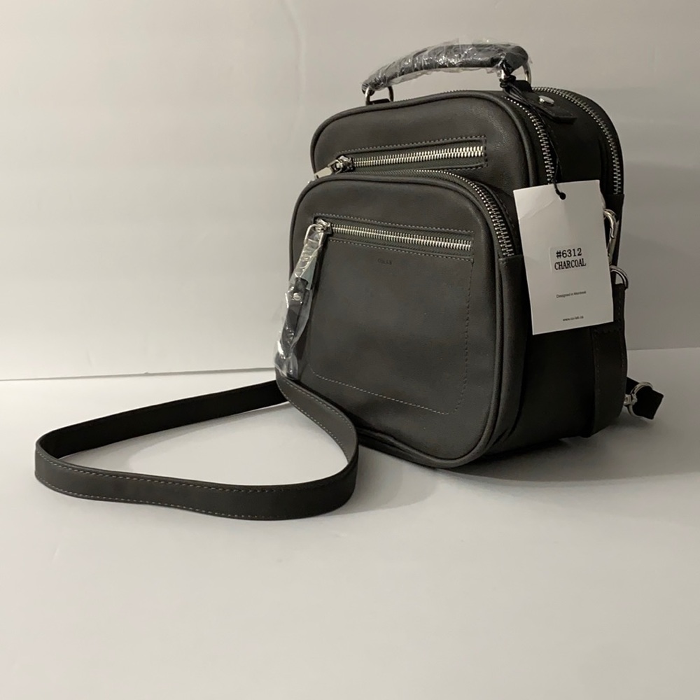 CoLab Sadie Convertible Backpack Crossbody - Charcoal